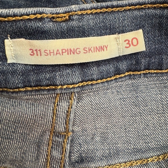 Levi's Mid Rise 311 Shaping Skinny Denim Jeans - Picture 3 of 8